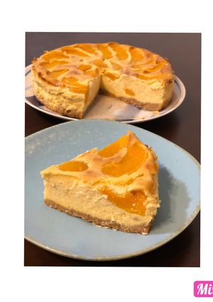 【覚書き】桃のチーズケーキ-レシピのメイン写真