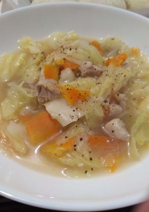 あっさり野菜スープ-レシピのメイン写真