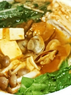 簡単海鮮キムチ鍋-レシピのメイン写真