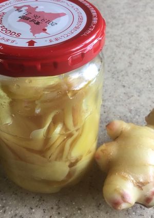 新生姜の甘酢漬け-レシピのメイン写真