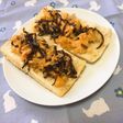 新定番朝食★‼︎鮭昆布トースト