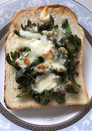 おかか昆布とピーマンのトースト-レシピのメイン写真