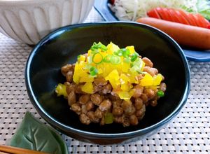 私の好きな食べ方★納豆たくあん-レシピのメイン写真