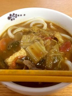 カレーリメイク/和風カレーうどん-レシピのメイン写真