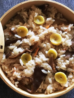 舞茸おこわ-レシピのメイン写真