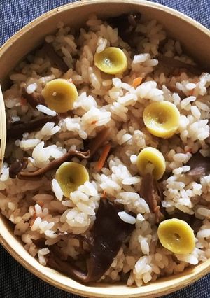 舞茸おこわ-レシピのメイン写真