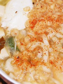 味噌汁煮込みうどん(残った味噌汁活用)-レシピのメイン写真