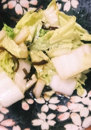 白菜と塩昆布のマリネ-レシピのメイン写真