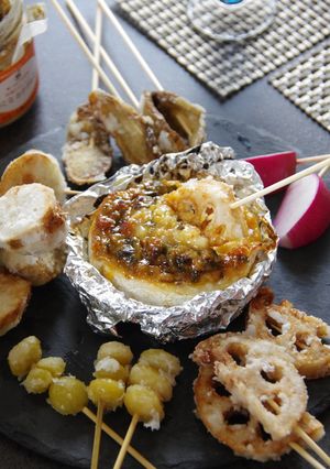 カマンベール味噌フォンデュ-レシピのメイン写真