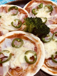 韓国風 お手軽おつまみピザ☆-レシピのメイン写真