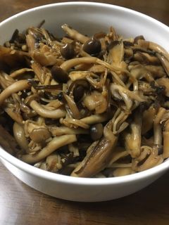 キノコの佃煮-レシピのメイン写真
