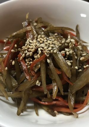 キンピラゴボウ お弁当にも-レシピのメイン写真
