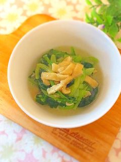 小松菜の煮浸し-レシピのメイン写真