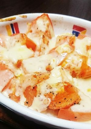 トマトのチーズ焼-レシピのメイン写真