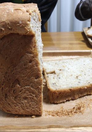 HBブーランジェリーで くるみ食パン-レシピのメイン写真