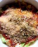 鰯水煮缶とトマトソースグラタン★糖質オフ