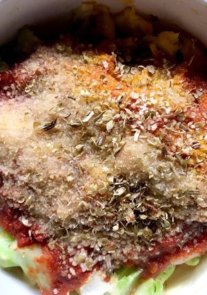 鰯水煮缶とトマトソースグラタン★糖質オフ-レシピのメイン写真