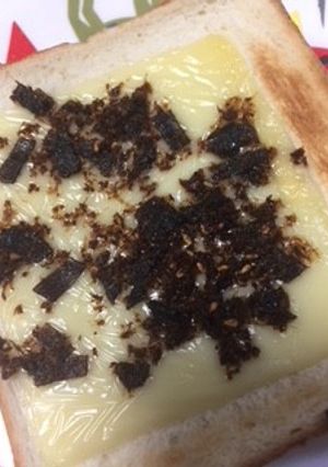 チーズこんぶトースト-レシピのメイン写真