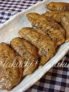 鶏手羽先のハニーバルサミコ煮込み-レシピのメイン写真