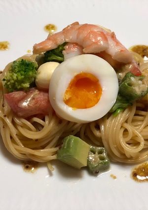 アボガド♡和洋風マスタードソースのパスタ-レシピのメイン写真