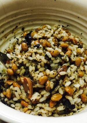 どんぐり納豆ご飯-レシピのメイン写真