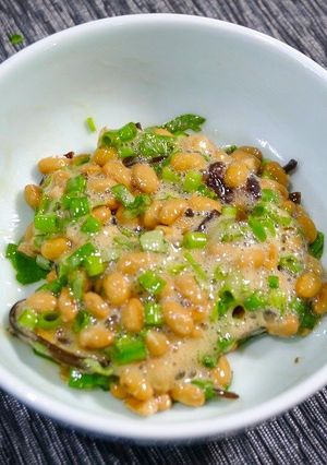 簡単！大葉昆布納豆-レシピのメイン写真