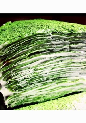 抹茶クレープケーキ-レシピのメイン写真