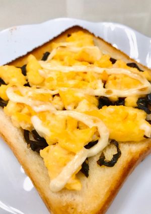 たまご昆布トースト-レシピのメイン写真