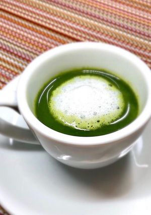 春菊のスープ カプチーノ仕立て-レシピのメイン写真