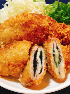 揚げずに簡単!大葉とチーズの挟み豚カツ-レシピのメイン写真
