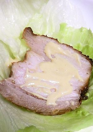 パクチー食べられるきっかけ！肉レタス巻き-レシピのメイン写真