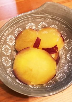 レンジで簡単☆サツマイモの煮物-レシピのメイン写真