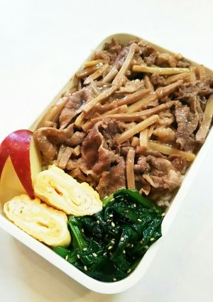お弁当(11/19)焼き肉弁当-レシピのメイン写真
