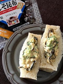 つくだ煮玉子サンド-レシピのメイン写真