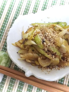 セロリのきんぴら♪-レシピのメイン写真