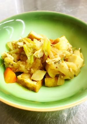 ほっこりおいしい☆豚肉と厚揚げの味噌煮♪-レシピのメイン写真