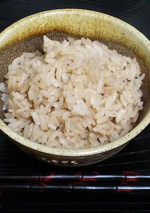 玄米茶飯-レシピのメイン写真