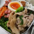レンジで簡単!豚肉青じそバター お弁当
