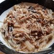 レンジで簡単☆エノキのサバ缶合え