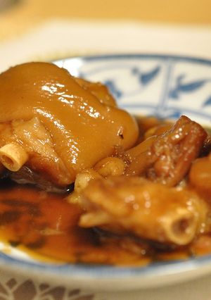 【圧力鍋】豚足の甘辛煮込み-レシピのメイン写真