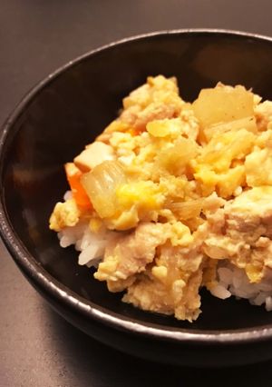 ＊豚肉と野菜、豆腐の卵とじ【幼児食】＊-レシピのメイン写真