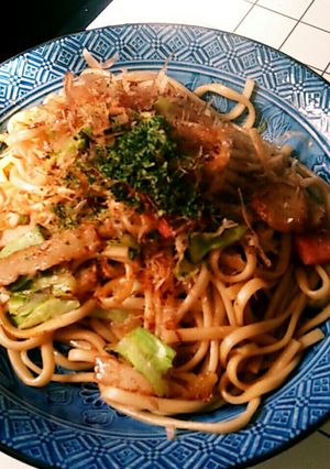 ちゃんぽん麺で和風焼きそば～-レシピのメイン写真