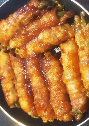 えのきだけとピーマンの豚肉巻き-レシピのメイン写真