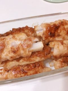 大根の豚肉巻き(味噌味)-レシピのメイン写真