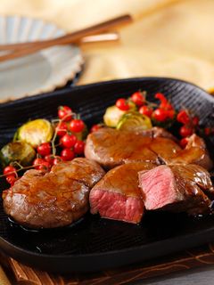 ラムモモの照焼きステーキ-レシピのメイン写真