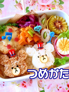 ジャッキー弁当 キャラ弁 簡単 詰め方-レシピのメイン写真