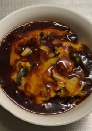 絶品！甘酢餡天津飯。(^o^)-レシピのメイン写真