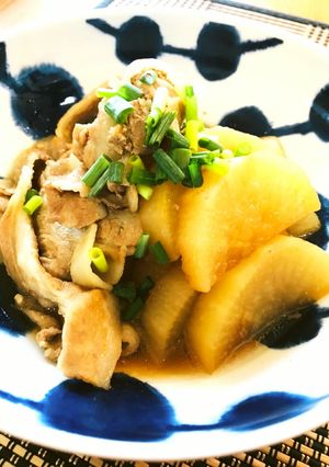 冬の定番☆豚肉の大根こってり版-レシピのメイン写真