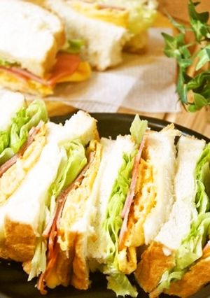 朝食に!旨味UPで子供が喜ぶサンドイッチ-レシピのメイン写真