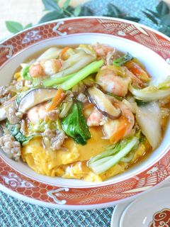 絶品!とろとろ卵の中華丼♪-レシピのメイン写真